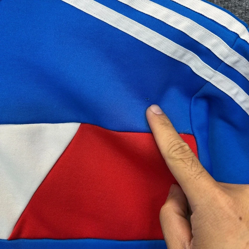 Adidas Italia Team FIFA World Cup Germany Track Jacket Men's Blue Full  Zip - S